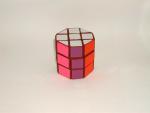 RED OCTAGONAL PRISM